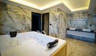 jacuzzi and bathroom