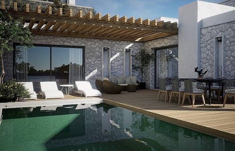 Luxury Sea View Stone Villas in Bodrum