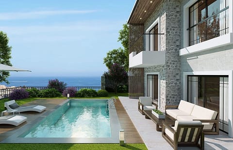 Stone Villas with Private Pools in Bodrum Turkey