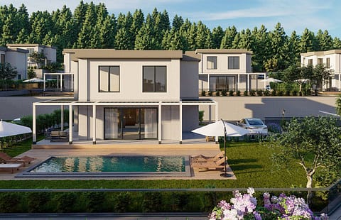 Luxury Detached Villas Harmonizing with Nature in Bodrum