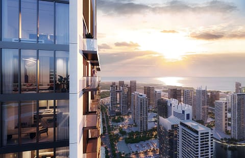 Luksusowe apartamenty z widokiem na morze, JLT, Dubaj