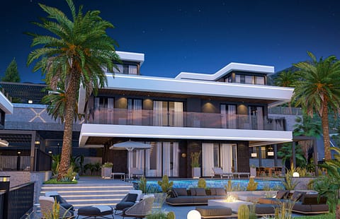 Amazing Villa in Alanya with Sea Views and Modern Amenities