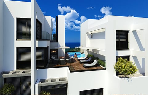 Luxurious Penthouses with Stunning Views in Girne, North Cyprus