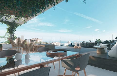 BREEAM-certified townhouses with sea views in Spain